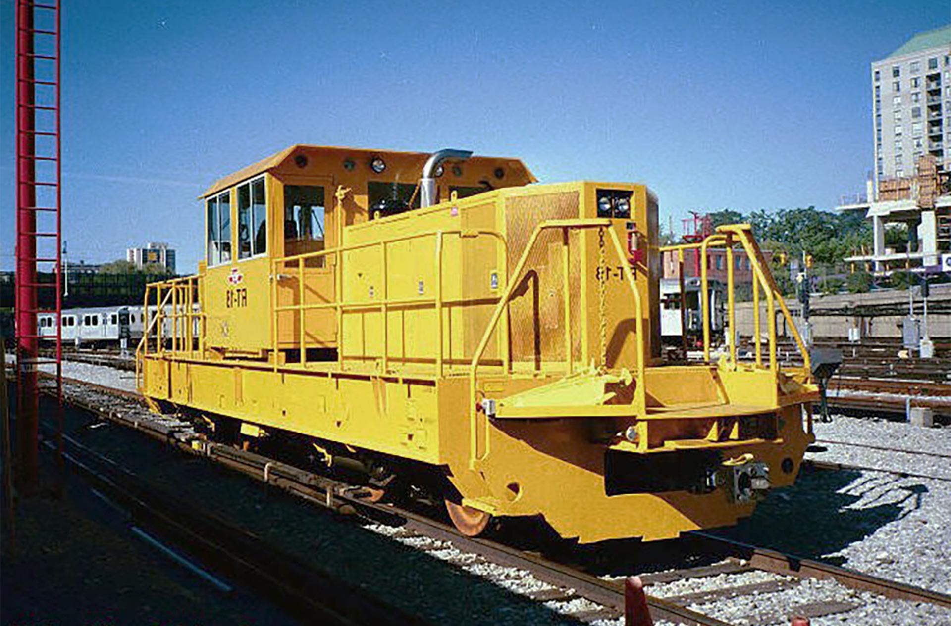 Diesel locomotive subway